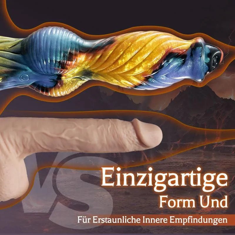 Big dildo mit Stoßfunktion aus realistischem Silikon - 2