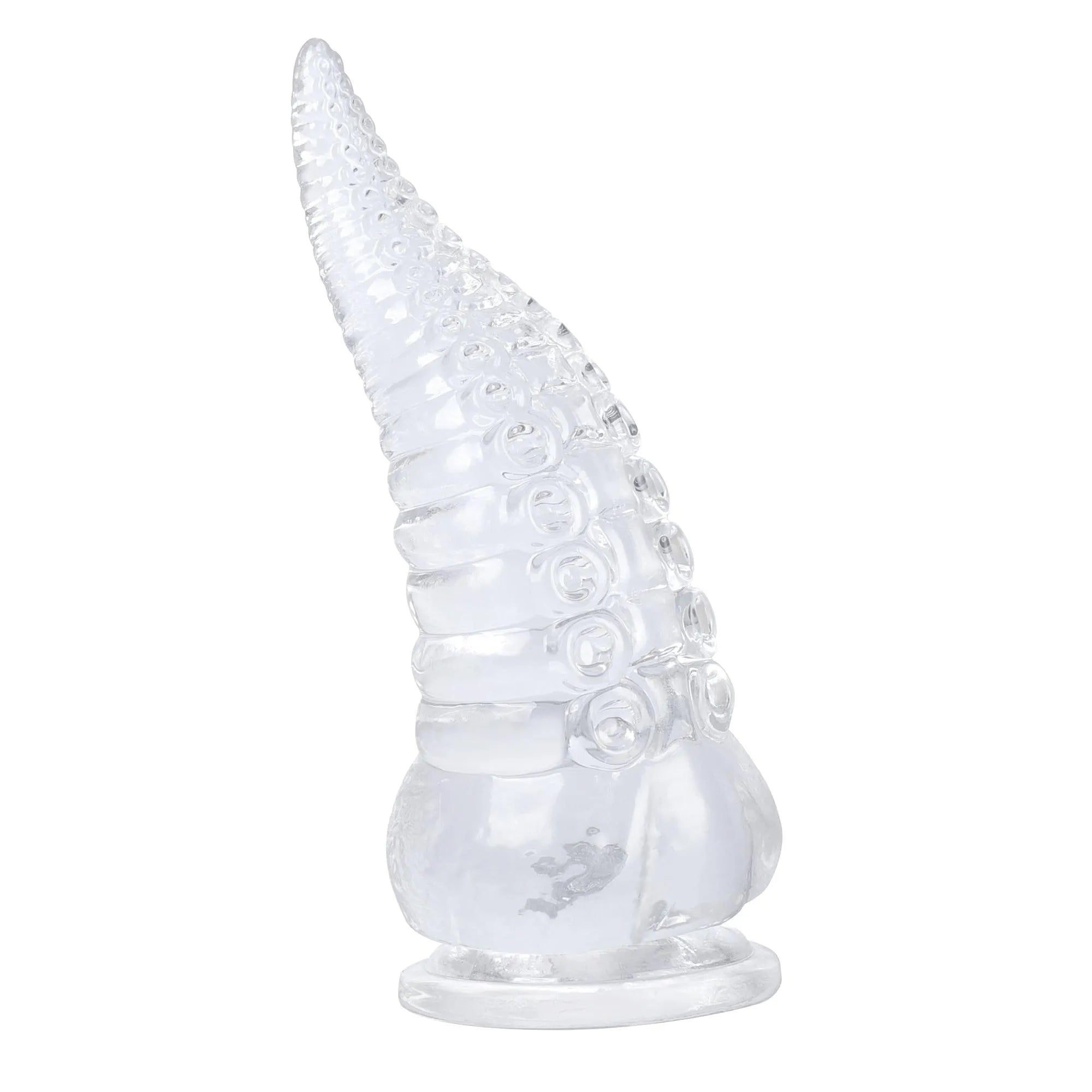 Transparenter Cthulhu Tentakel Dildo mit Saugnapf - 1