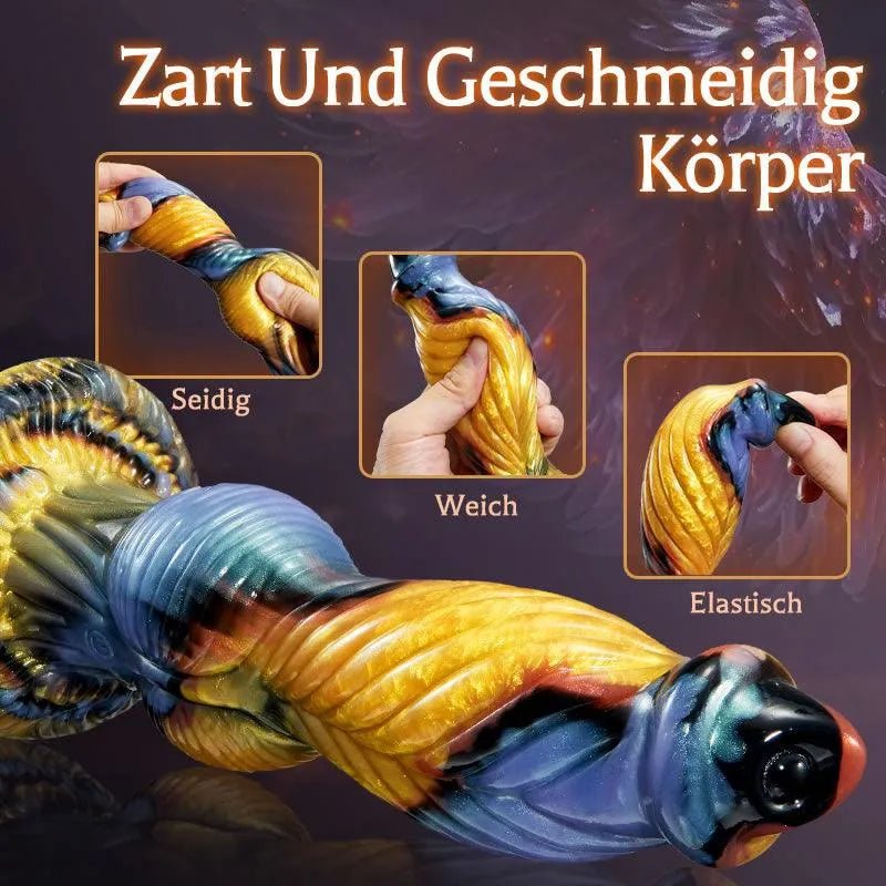 Big dildo mit Stoßfunktion aus realistischem Silikon - 3