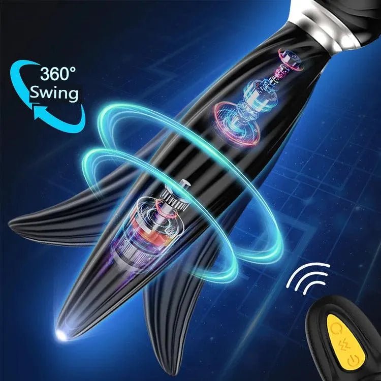 Prostata Stimulator Mit 360 Drad Drehbar Schwingfunktion - 4