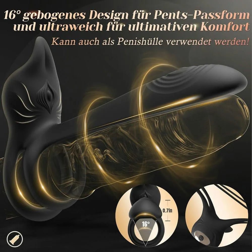 3in1 Vibrator Penisringe 10 Vibrationsmodi Dual - xeoxhoney-de