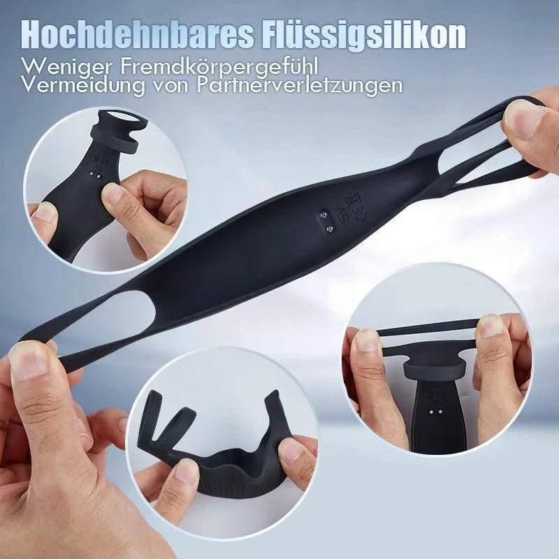 elektrischer strap on dildo,9 Vibrationsmodi Ejakulationsverzögerung - 5