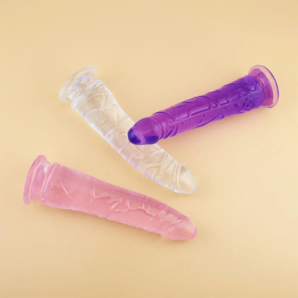 Realistischer Dildo ohne Hoden - 1