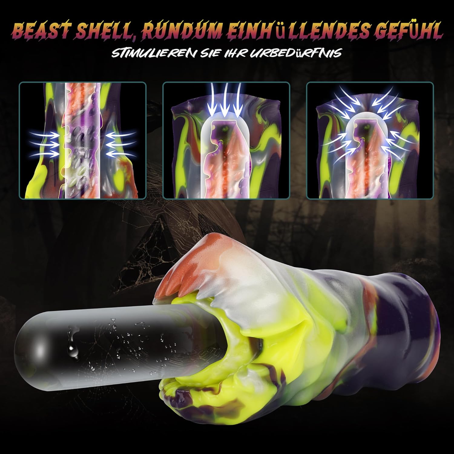 Monstermäßig Taschenmuschi Silikon - Masturbator - 10
