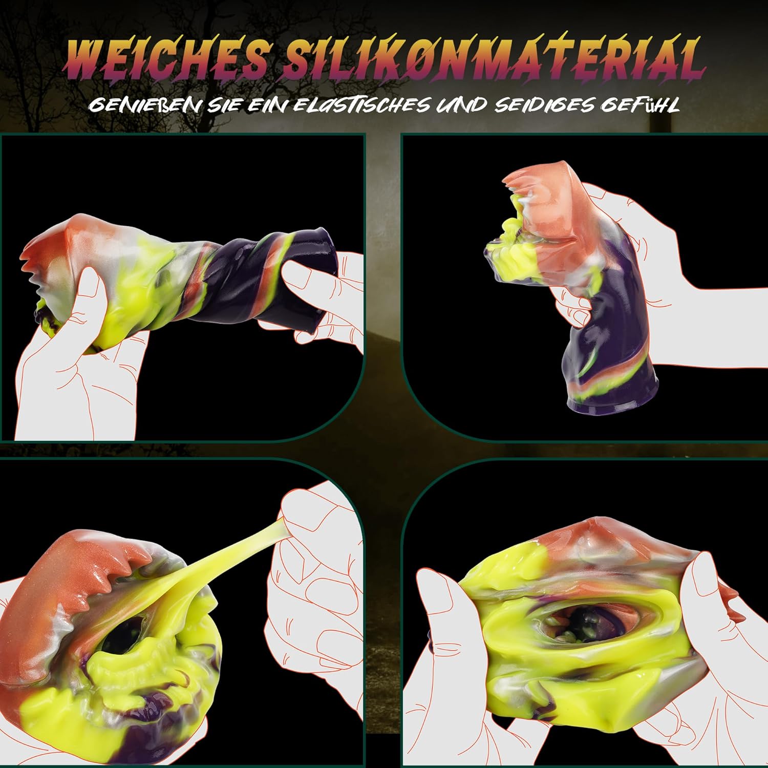 Monstermäßig Taschenmuschi Silikon - Masturbator - 11