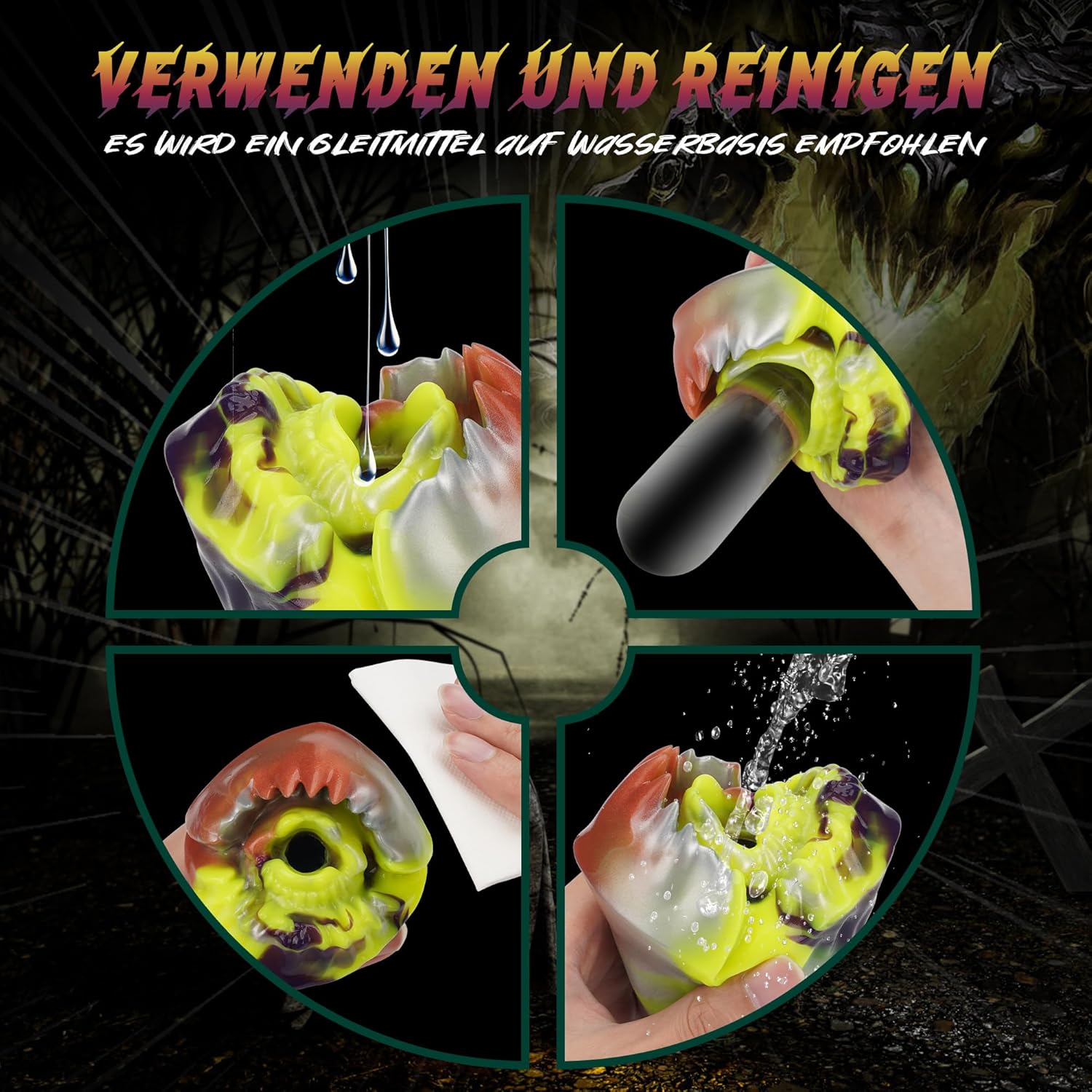 Monstermäßig Taschenmuschi Silikon - Masturbator - 12