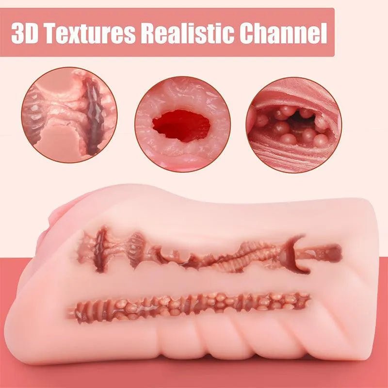 Realistic Masturbator Taschenmuschi Sexspielzeug Männer - 4