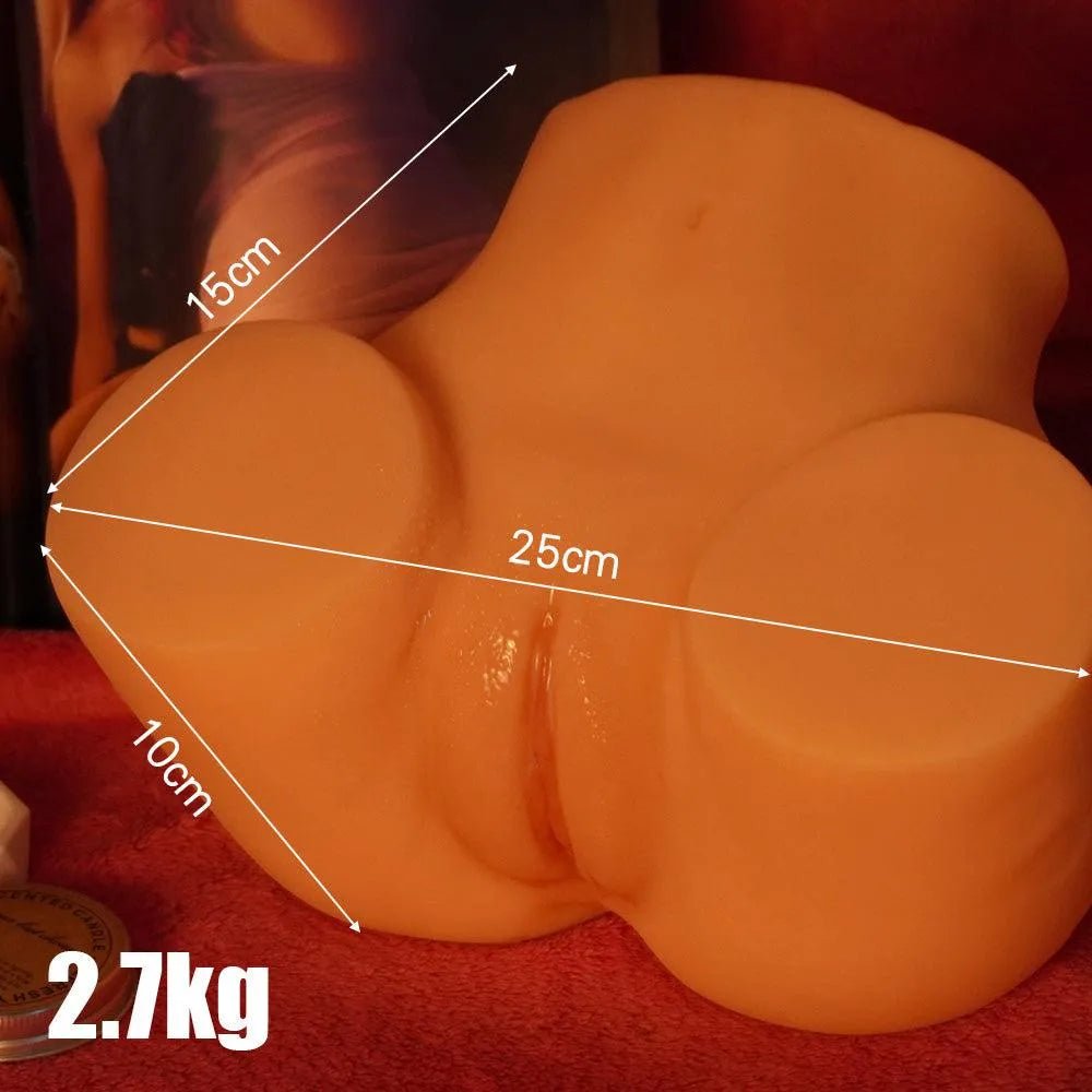 Amelia Realistischer Masturbator Torso Sexspielzeug Männer 2.7 kg - Bustes & fessiers - 10