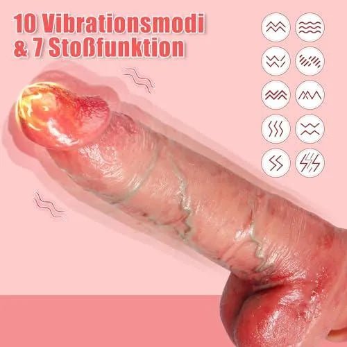 Extrem flexibler und realistischer Dildo 22cm - 5