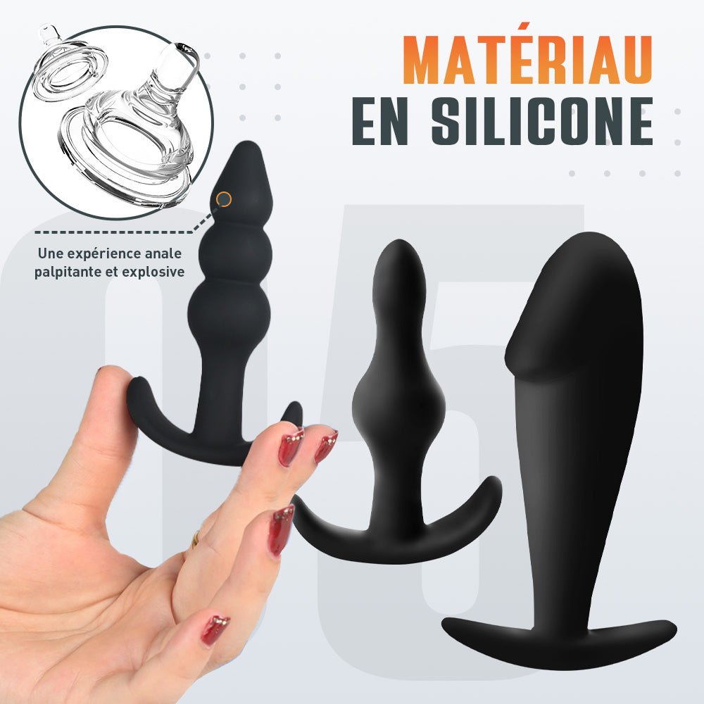 Analplug Set Sexspielzeug für Frauen und Männer