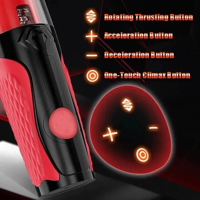 Elektrischer Masturbator Cup Mann Intelligentes 360° Rotieren - 7