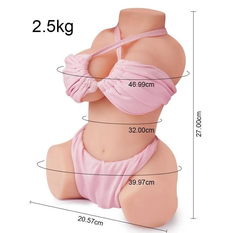 LuLu Lebensechte Männliche Sexpuppe Torso 2,5KG - 8