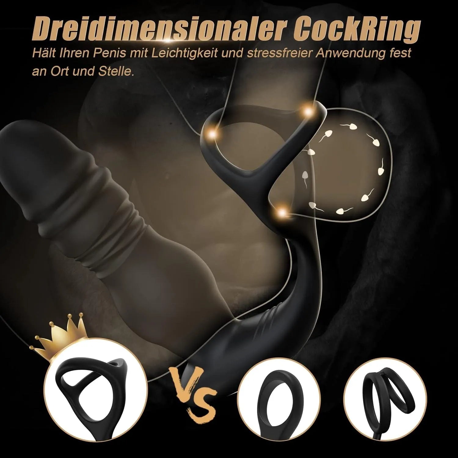 Analvibratoren mit 7 schockfunktionen und 7 vibrationsmodi - 5