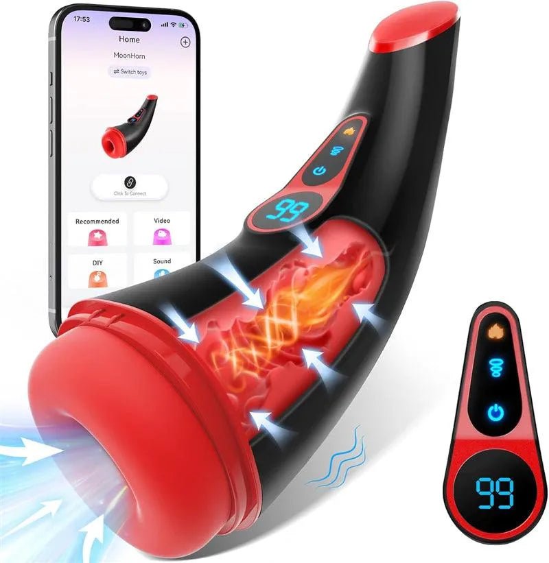 Deep Throat Elektrischer Masturbator Saug Cup - 1