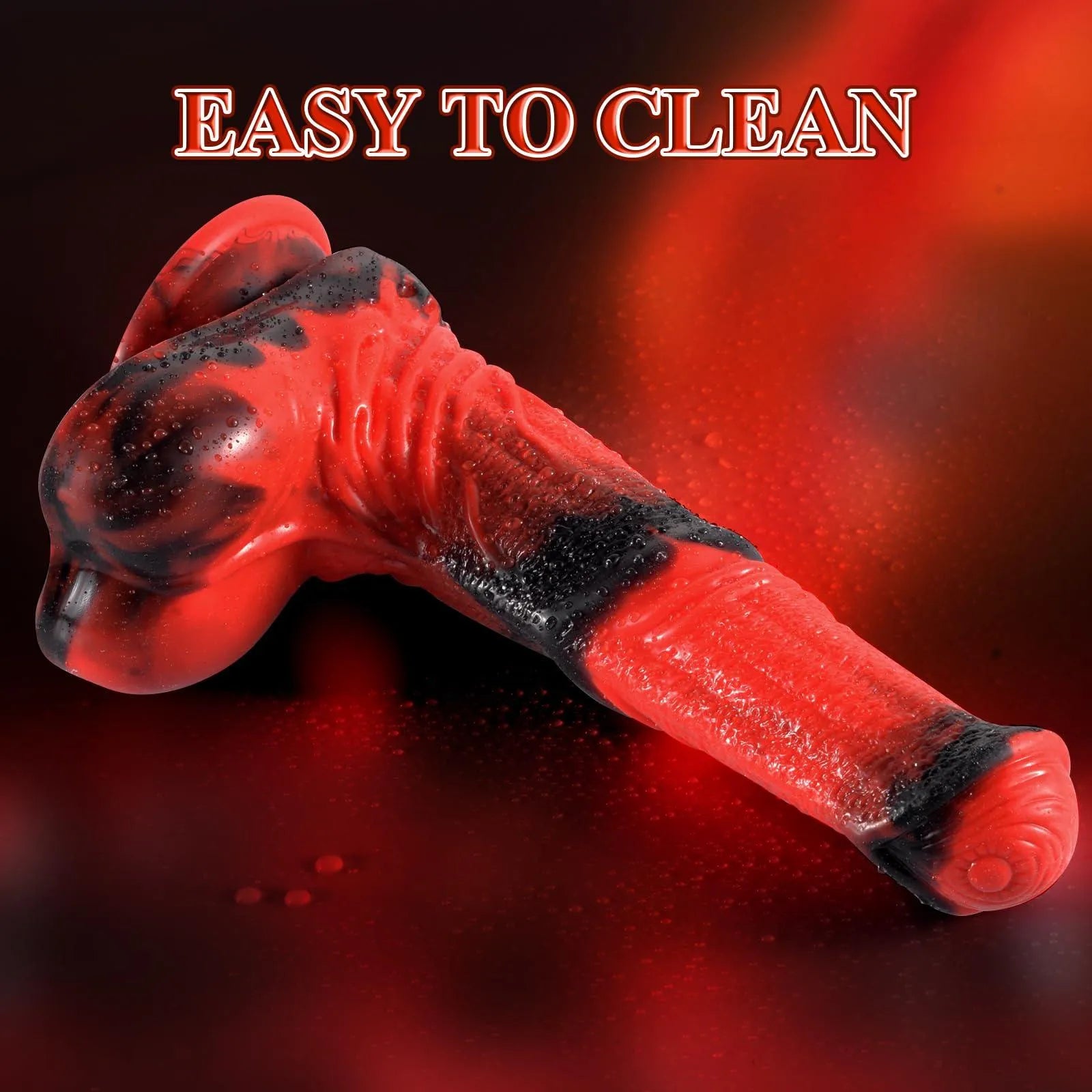Horse dildo mit saugnapf Silikon 24,5cm - 5