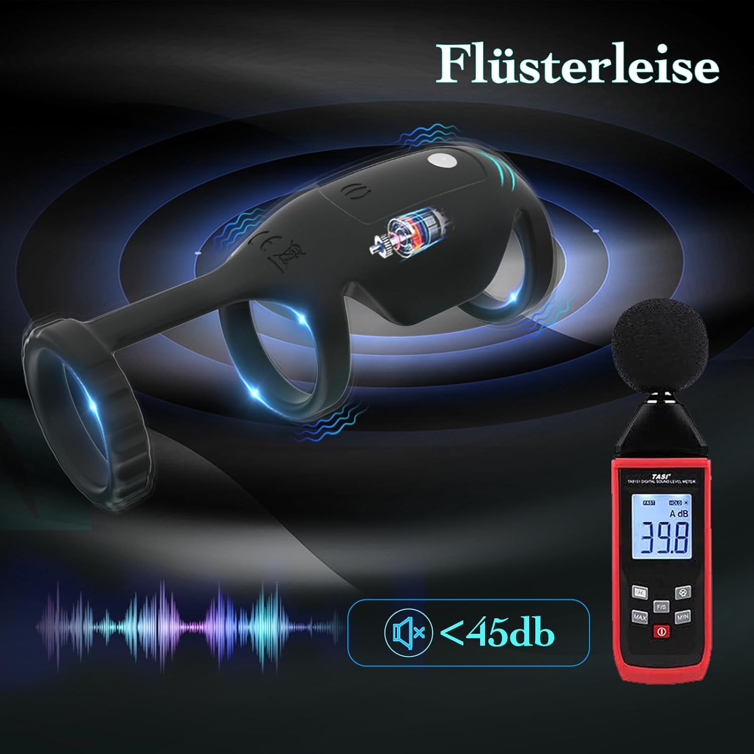 Penisringe Vibrator für Penis für Paare - 8