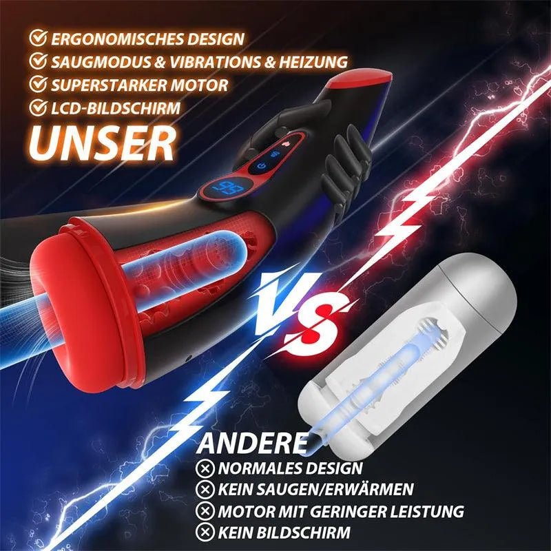 Deep Throat Elektrischer Masturbator Saug Cup - 7