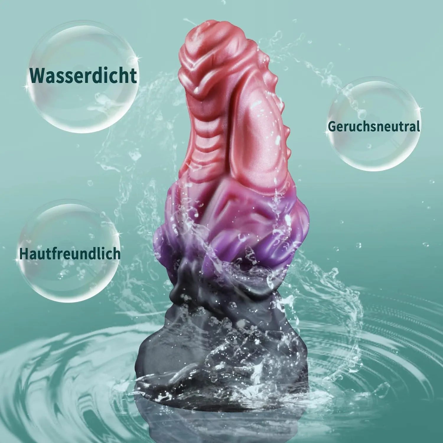 Gus Huge Monster Animal Tentakel Prostata Anal Dildo King Porn Man, Kaliber 7cm - 3