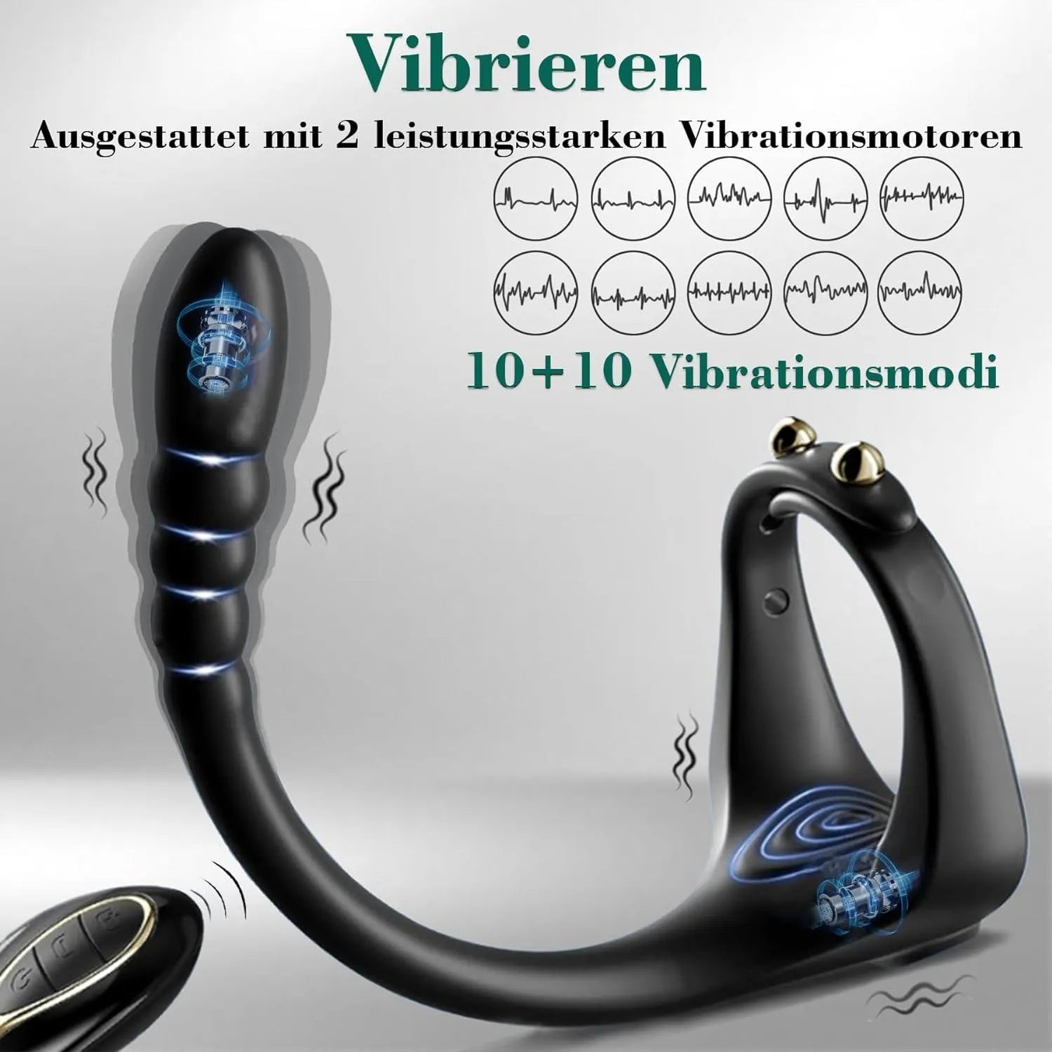 Penisring Analvibratoren Prostata Stimulation Männer - 4