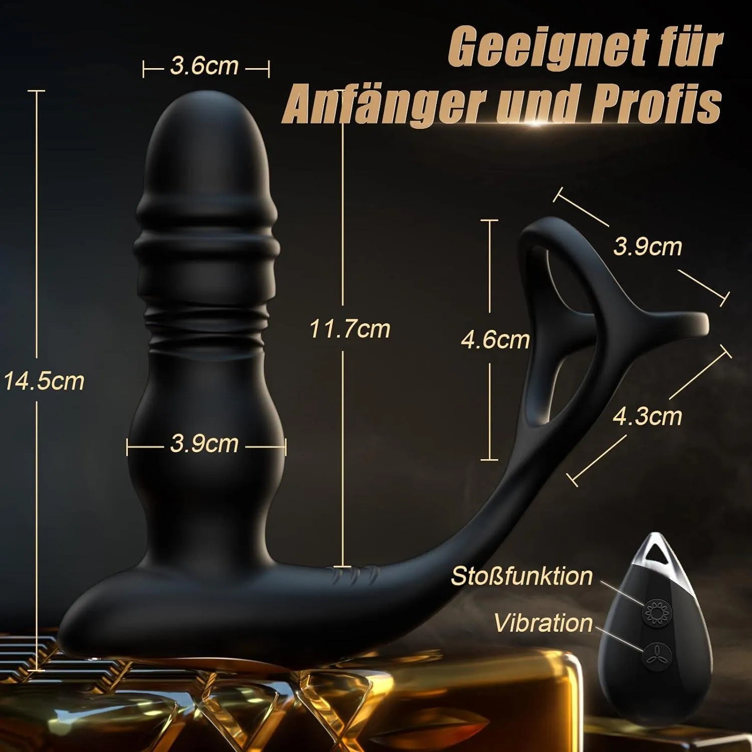 Analvibratoren mit 7 schockfunktionen und 7 vibrationsmodi - 6