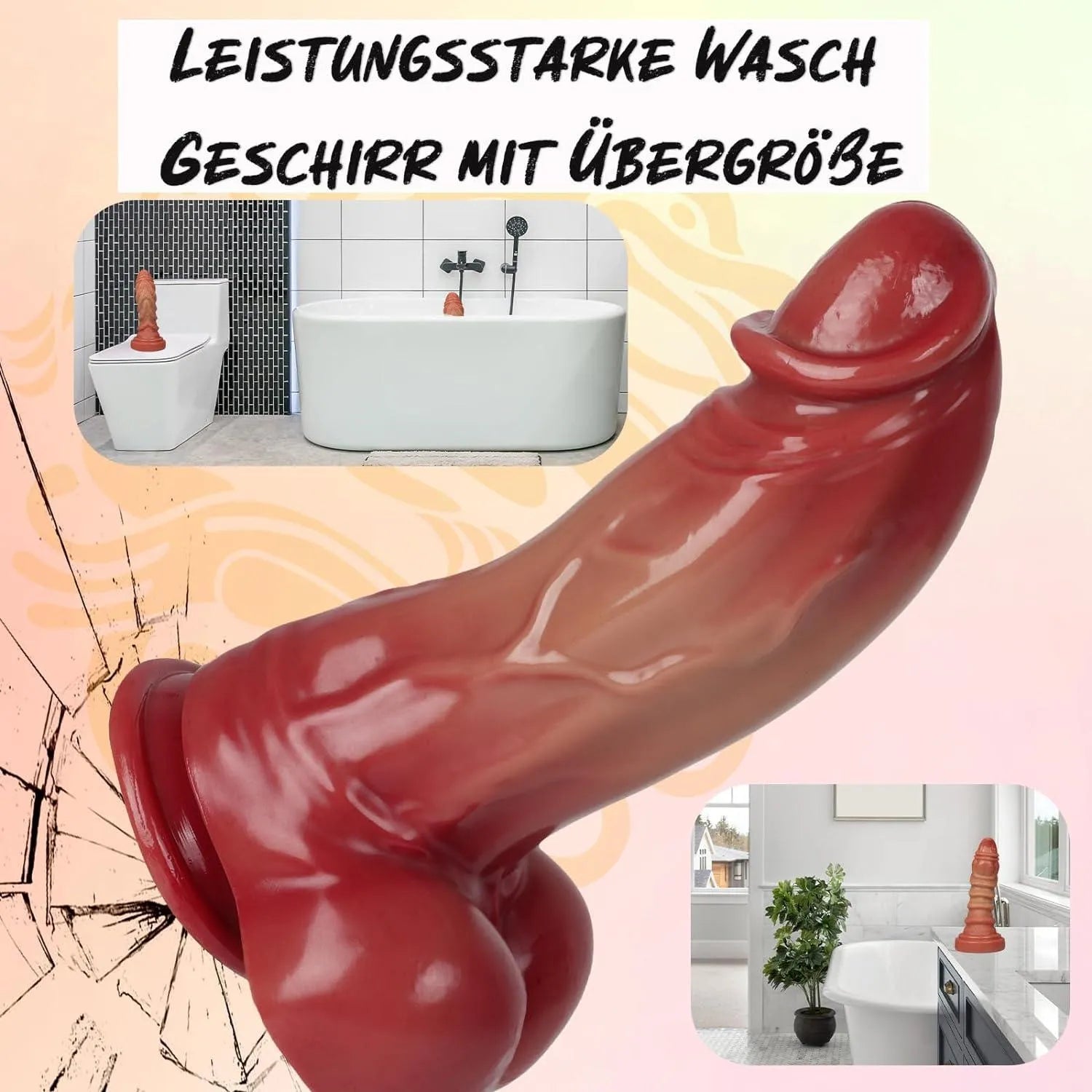 Simon Saugnapf Huge Realistic XXL Prostata Anal Dildo King Porn Man - 5