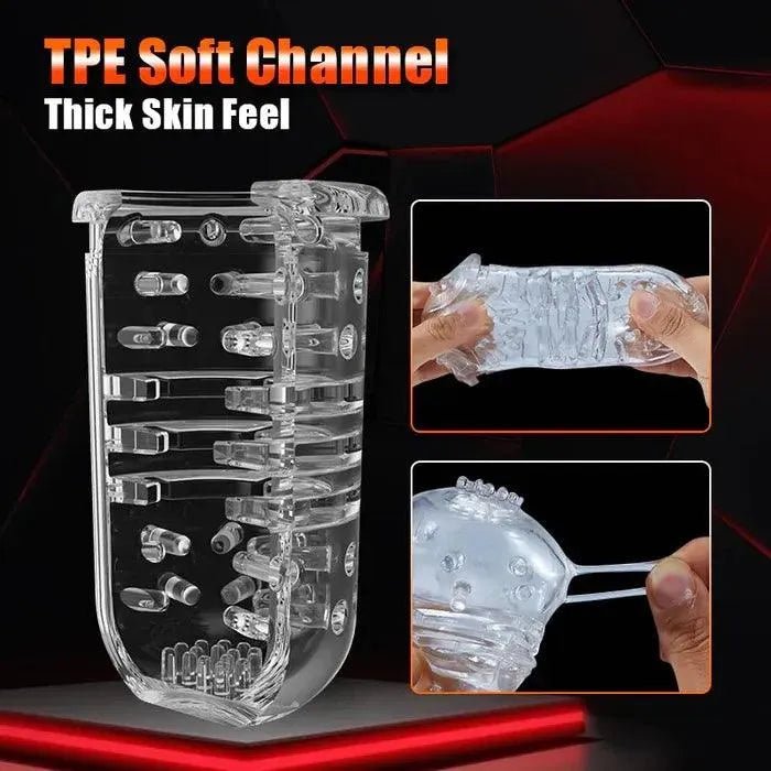 Elektrischer Masturbator Cup Mann Intelligentes 360° Rotieren - 5