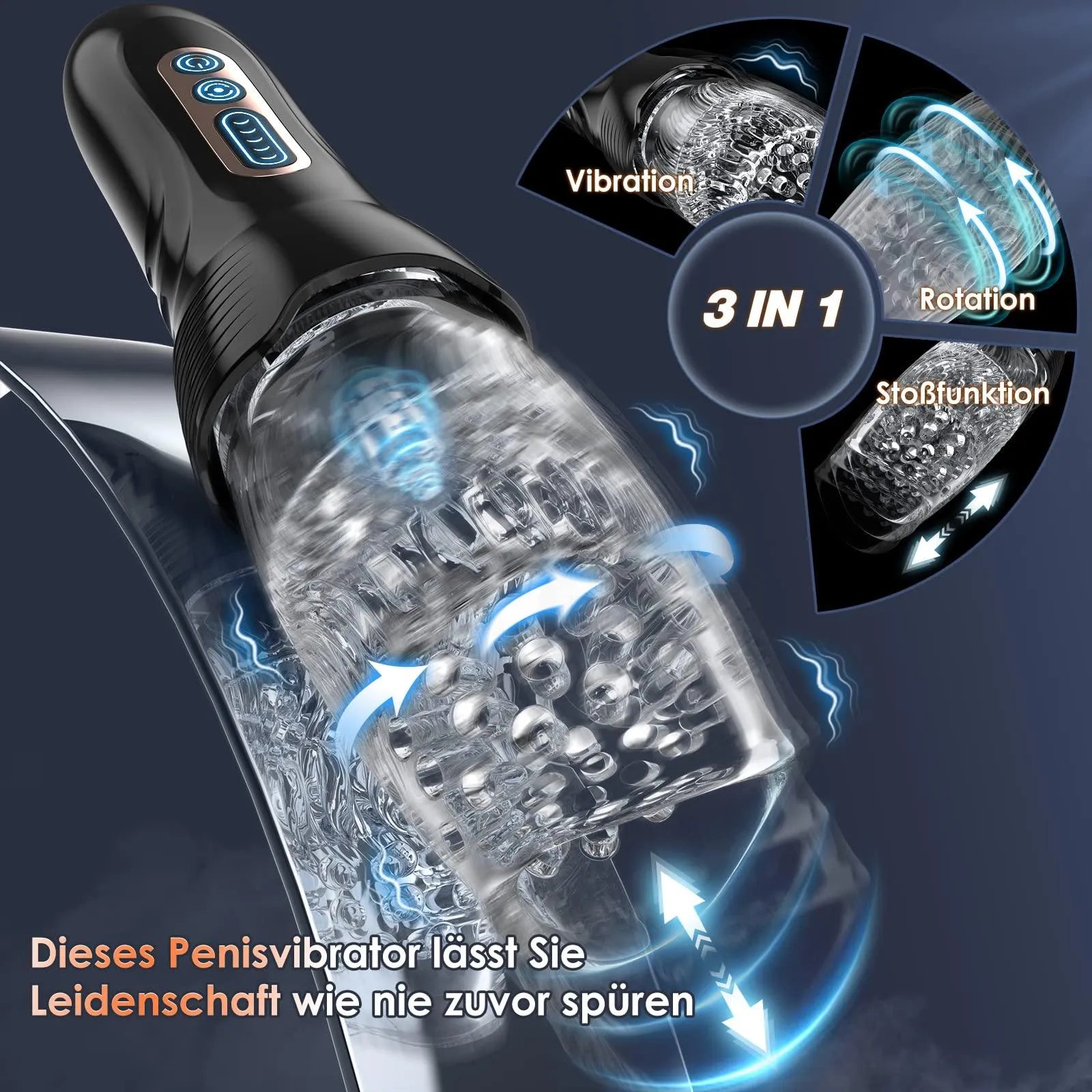 Bester Automatischer Blowjob Masturbator Cup Männer - 4