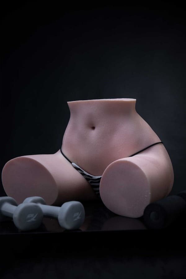 Big Ass Masturbator Torso Sabrina aus Samtweiches Silikon 17,12 kg