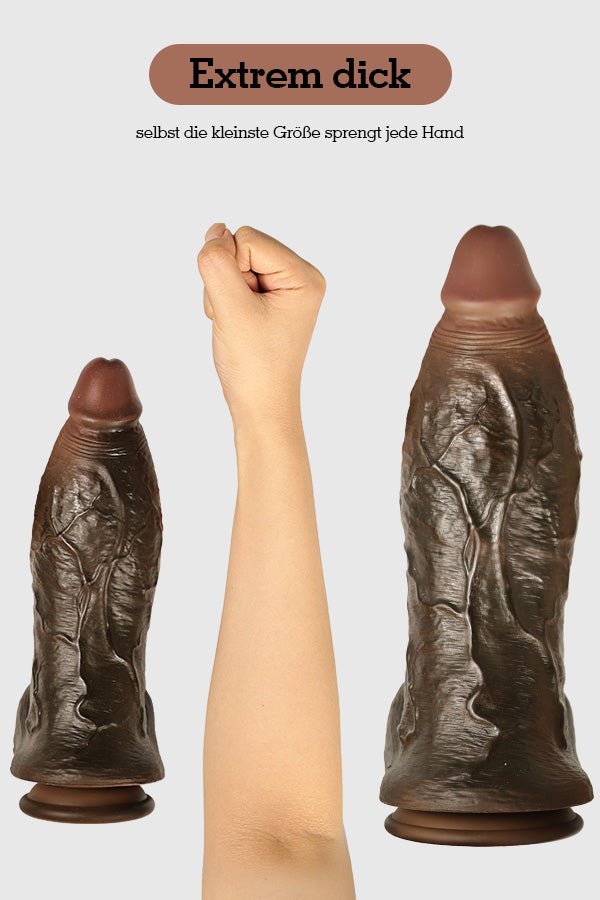 Dicker XXL-Dildos mit einem Durchmesser von 7 bis 11,5 cm