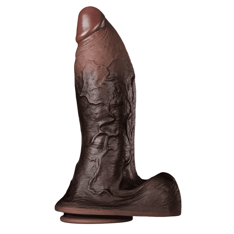 Lebensecht mit festem Kern und hautähnlicher Textur.