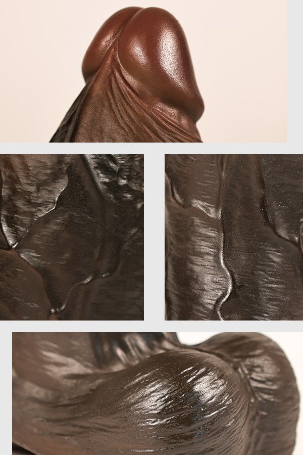 Huge dildos mit lebensechten Details