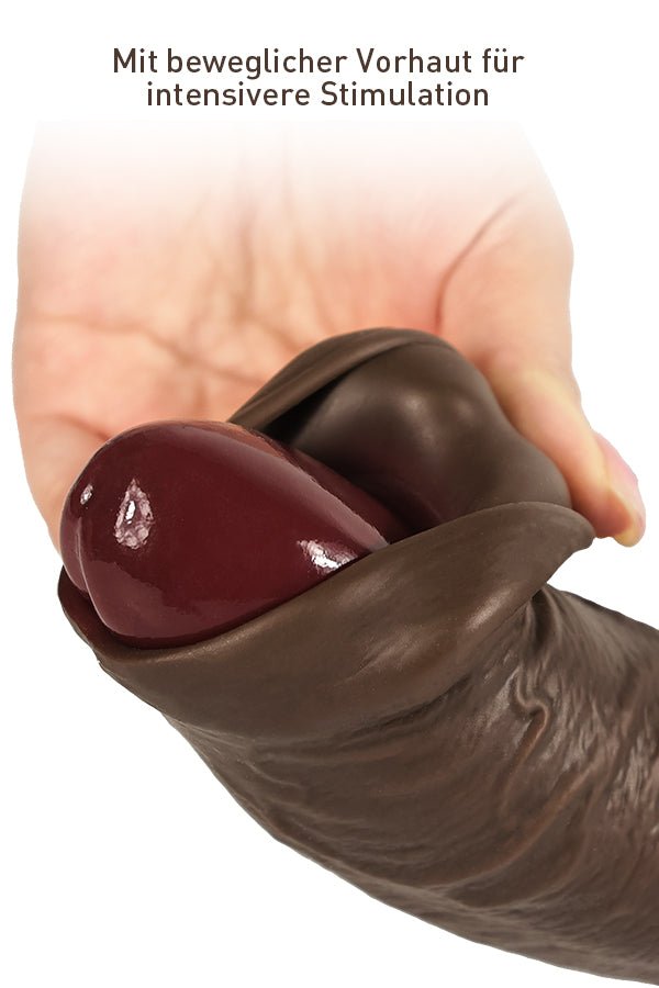 Dildo mit beweglicher Vorhaut