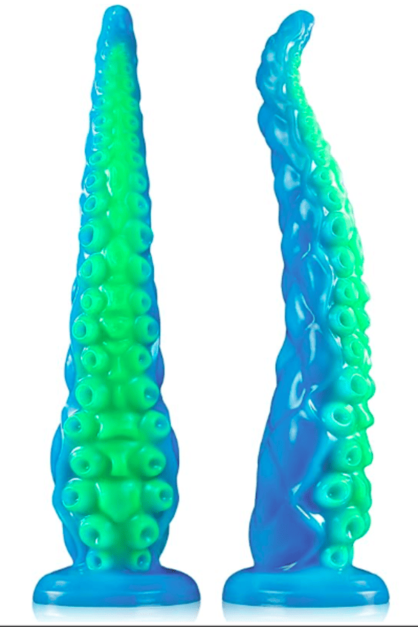Green Goblin Dildo hat Tentakel.