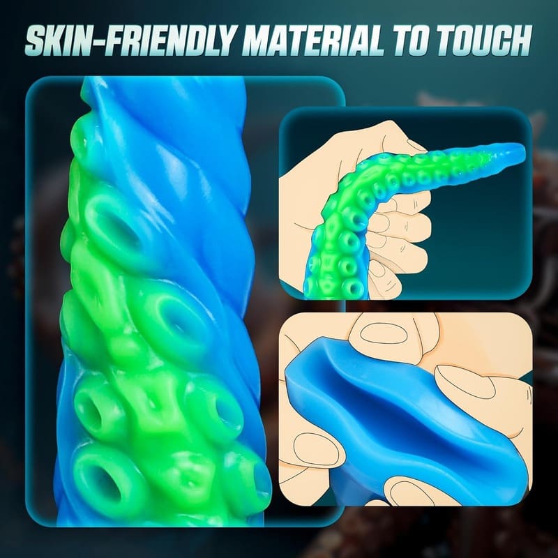 Green Goblin Dildo mit superweichem Material