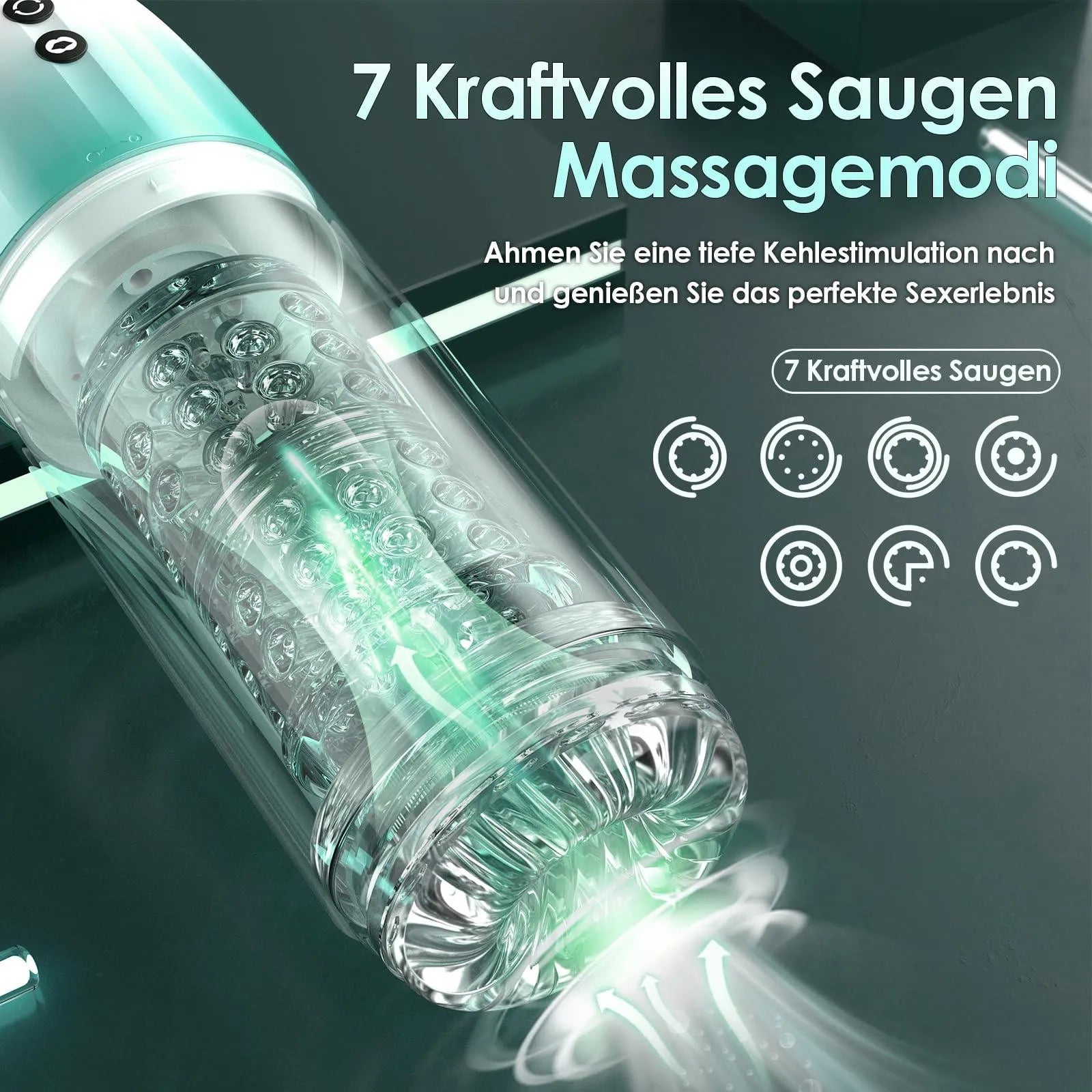 Automatischer Masturbator Cup Stimulator Mit Saugfunktion - 2