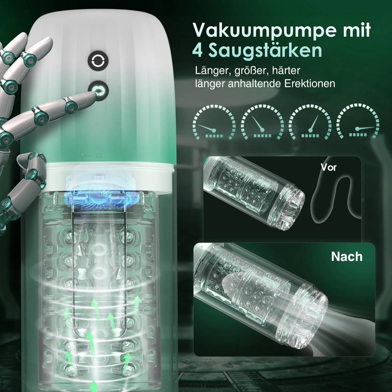 Automatischer Masturbator Cup Stimulator Mit Saugfunktion - 3