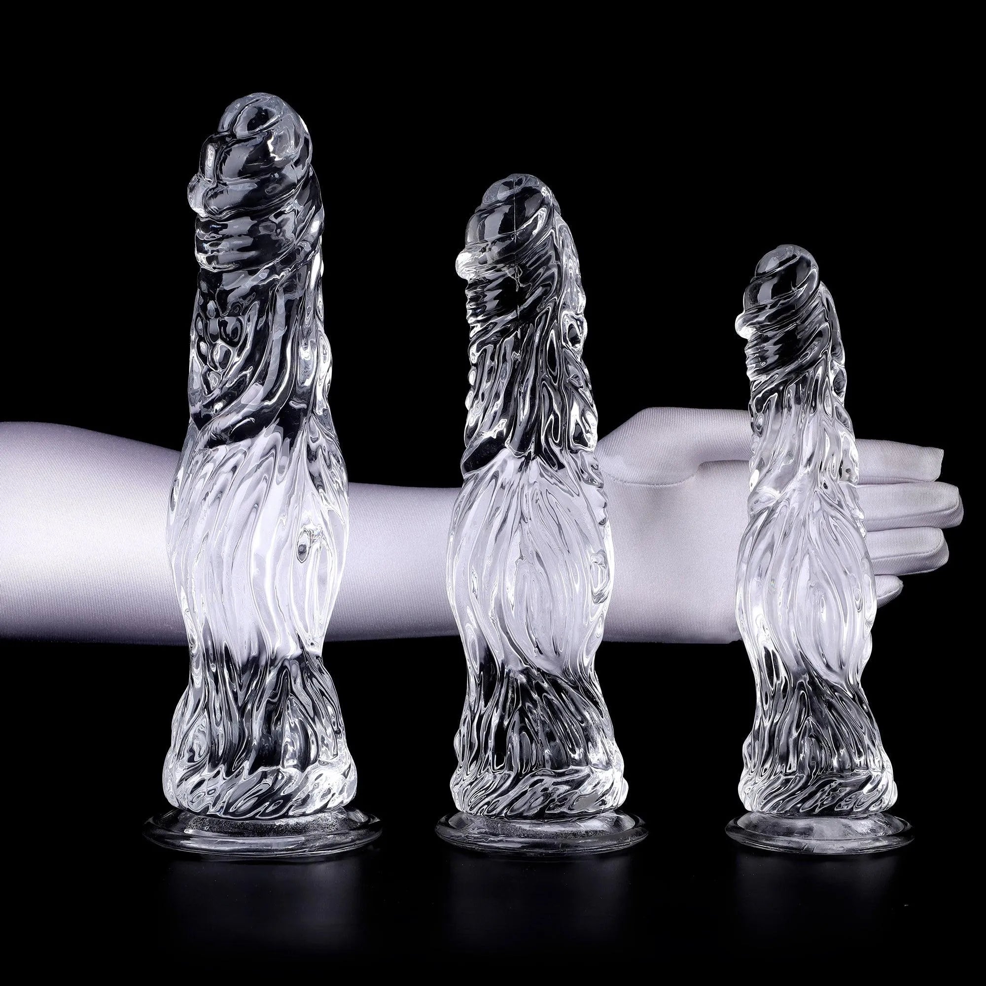 Strapless Saugnapf Fantasy Dildo von Monster Analdildo - 3