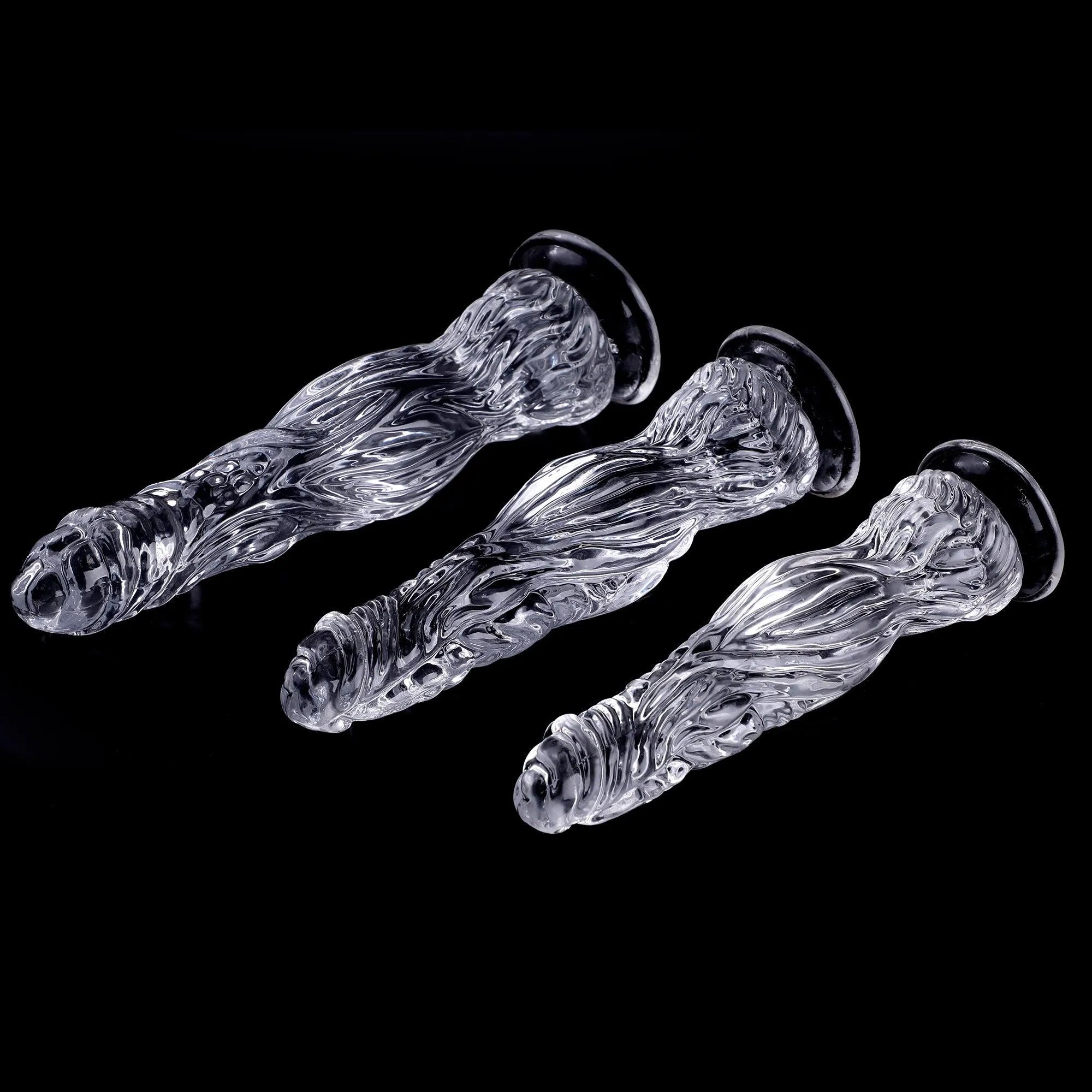 Strapless Saugnapf Fantasy Dildo von Monster Analdildo - 4