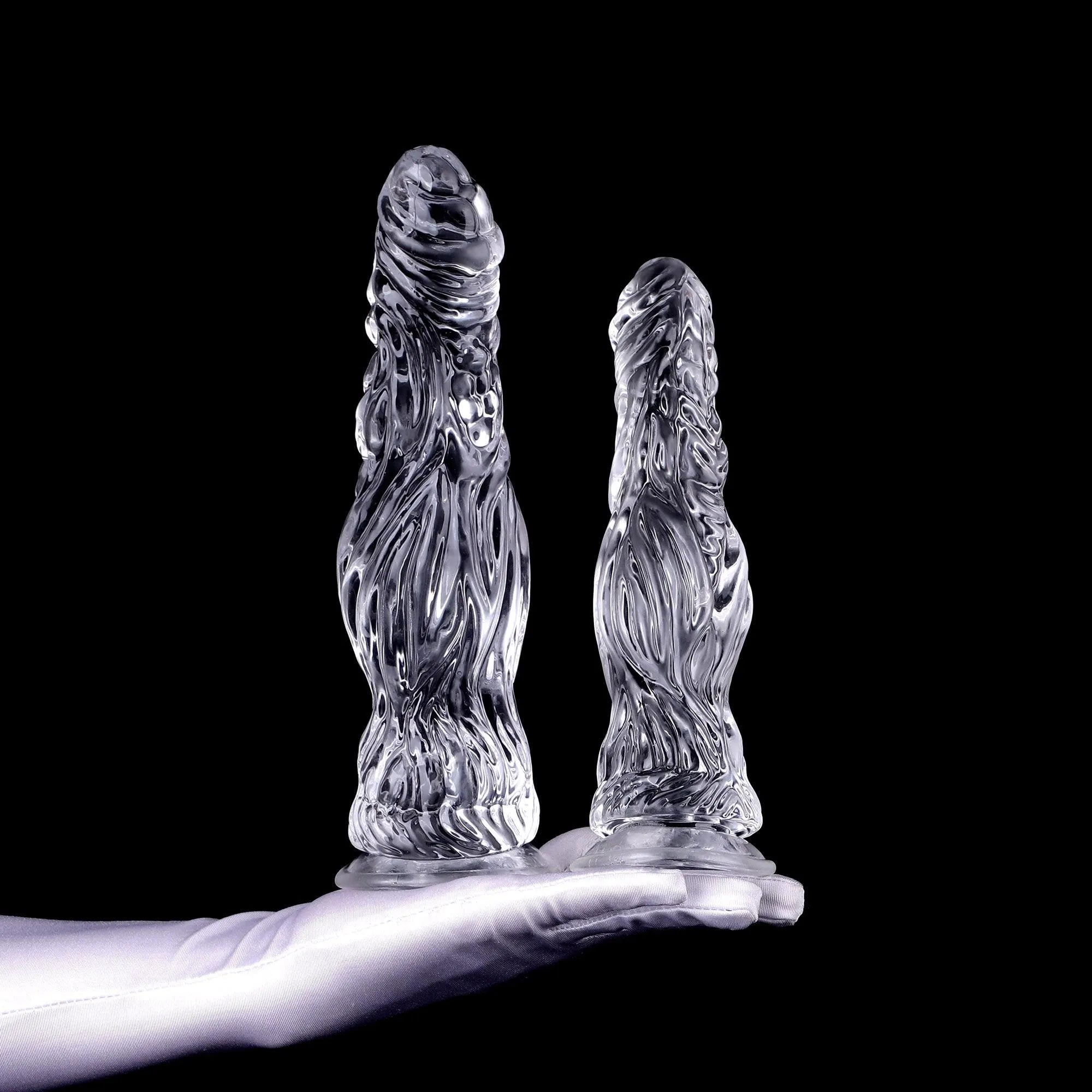 Strapless Saugnapf Fantasy Dildo von Monster Analdildo - 5