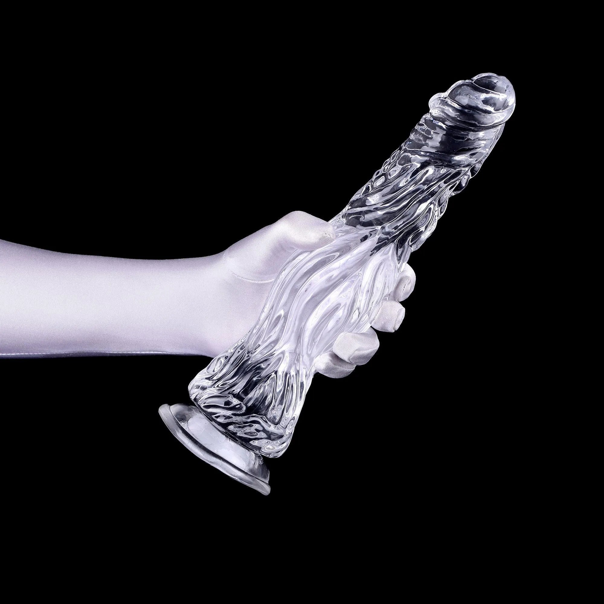 Strapless Saugnapf Fantasy Dildo von Monster Analdildo - 6