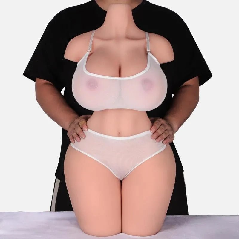 Torso sexpuppe weiblich Kim mit großen Brüsten - 28kg 78cm - 1