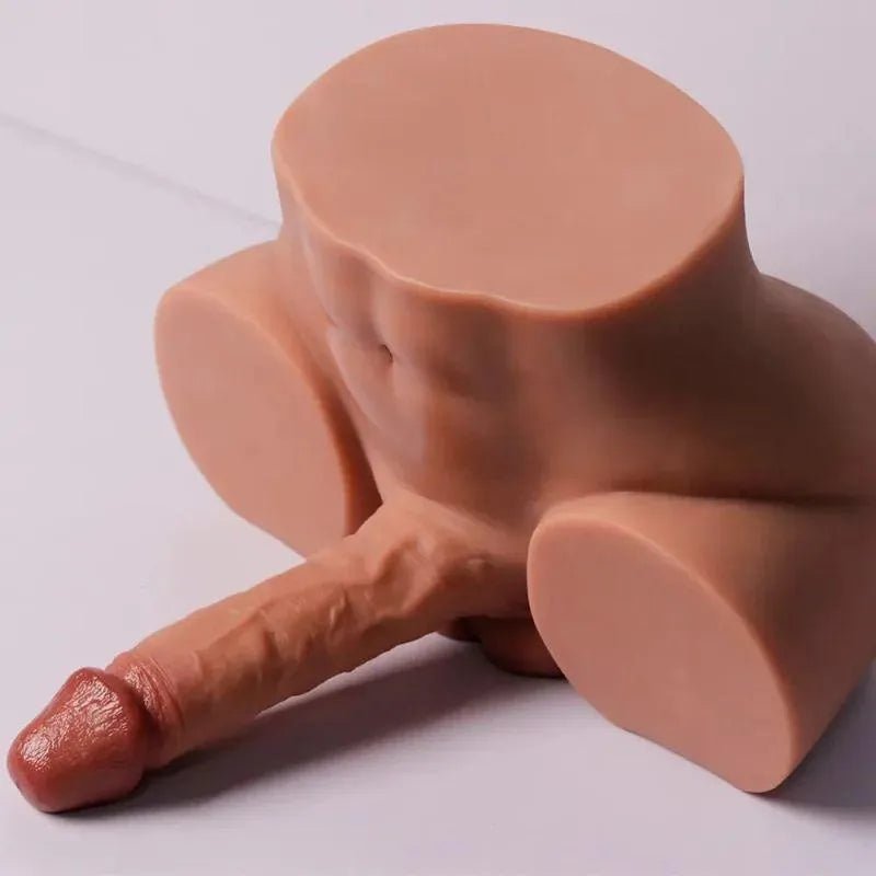 Realistische Gay Schwarze Sexpuppe Nackt Torso - 3