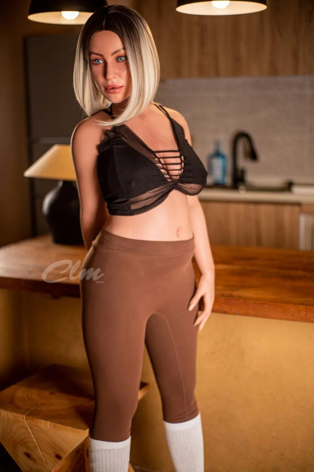 Savannah Fitnesscoach Liebespuppen Männlich, 159cm E - cup - 7