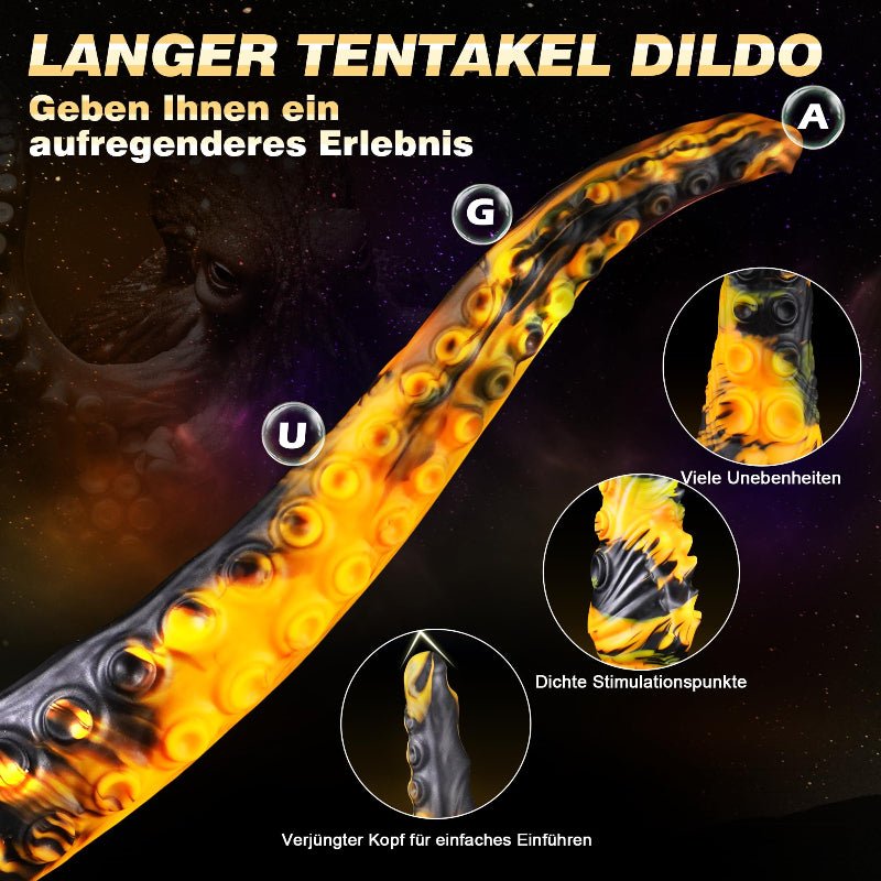 Weiche Silikontentakel für tiefe Stimulation