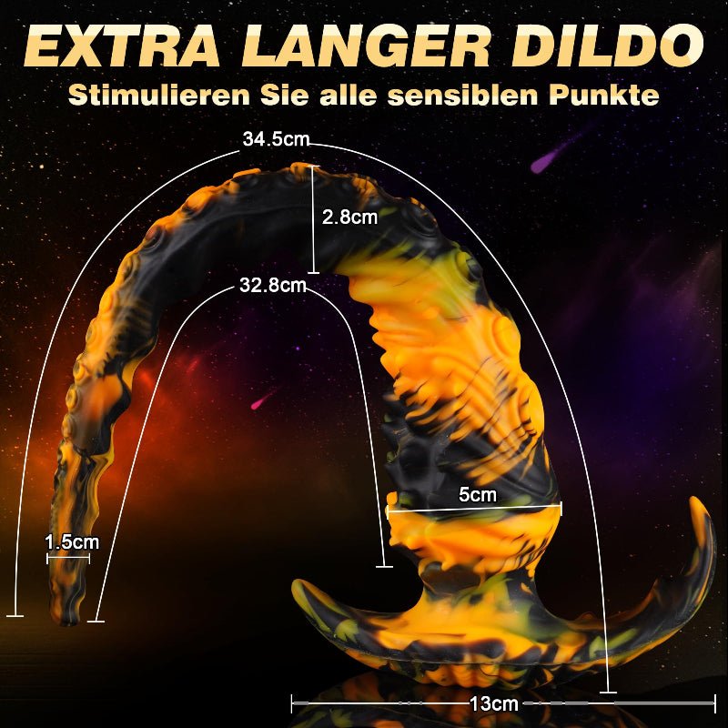 Tentakel-Dildo für Anfänger, leicht einzuführen