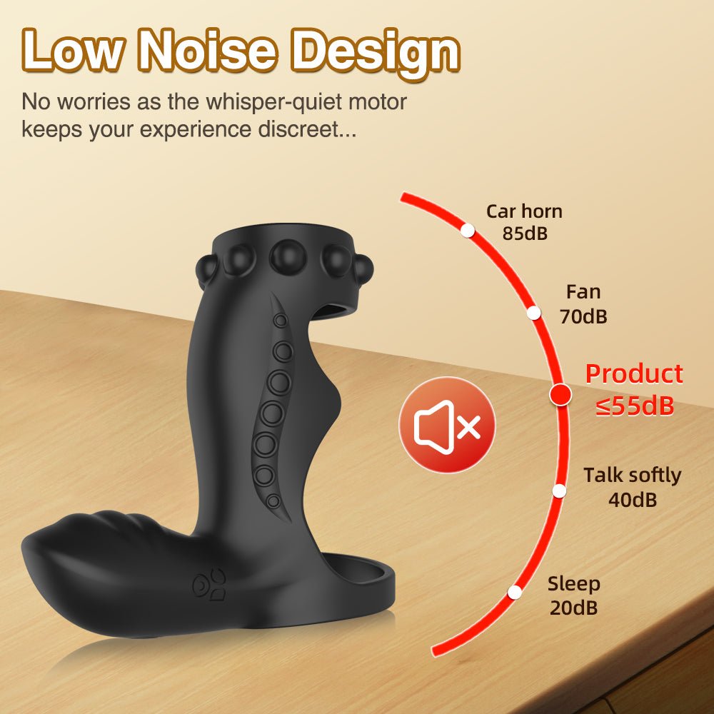 10 Vibrationsmodi, die einfach per Knopfdruck umgeschaltet werden können.