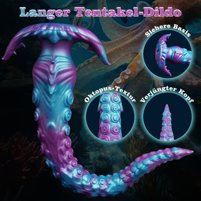 Tentakel-Dildo mit 40 cm Einführtiefe für intensive Stimulation