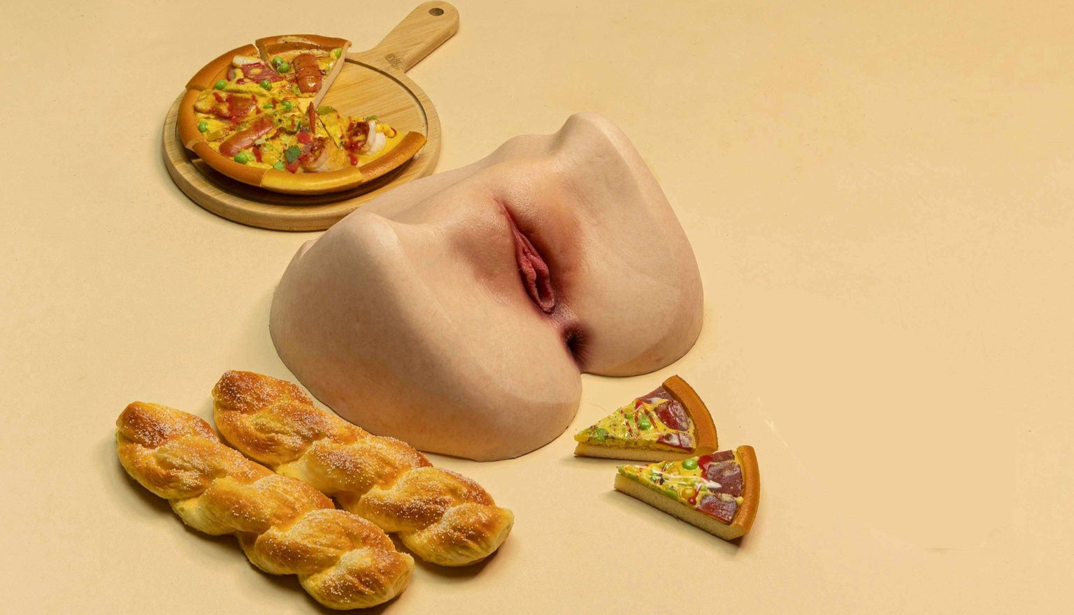 Realistische Vaginakanal-Struktur mit natürlichem Gefühl