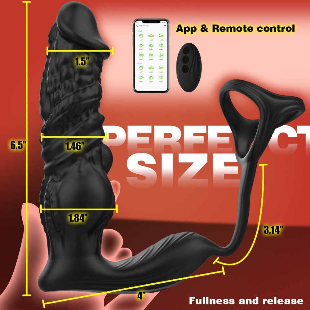 Größe des Prostata Vibrators