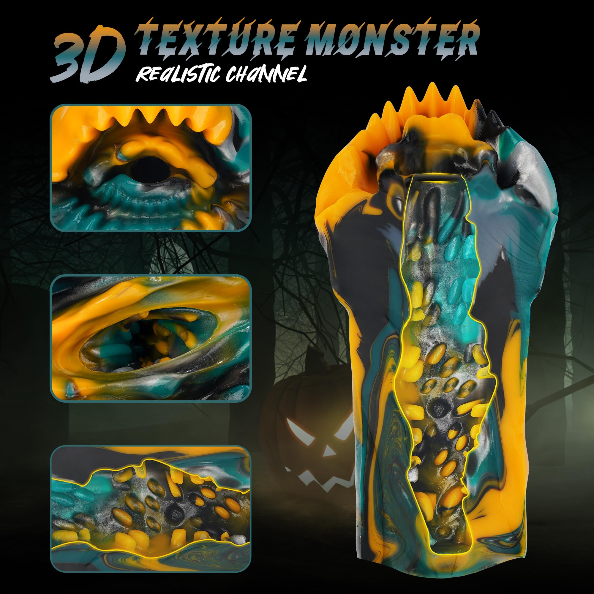 Monstermäßig Taschenmuschi Silikon - Masturbator - 2